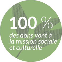 100 % des dons vont aux projets prioritaires